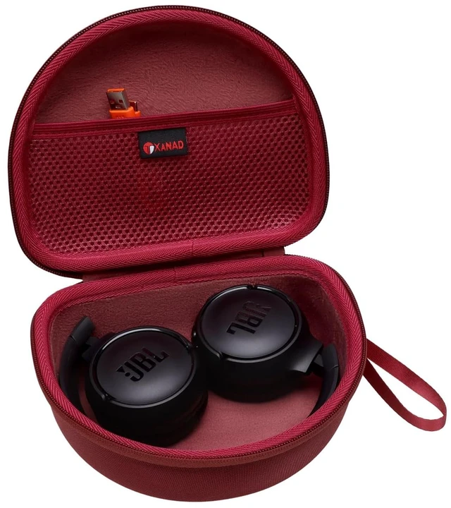 Main image of Hard Case for JBL Junior JR 470NC/460NC/320 Kids Headphones,Burgundy for iClever BTH12 HS19 BTH20 BTH22 BTH26/Candy Bila/Acer/JBL/MIDOLA/JoySpark/JLab/ADOOPE/Spiderman/EarFun/ Etc Kids Headphone