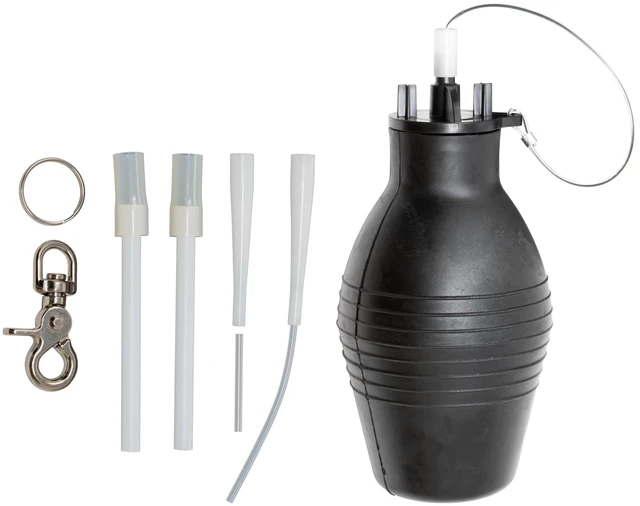 Main image of Bulb Dust-R 1150, Natural Rubber Hand Duster Applicator For Dusts and Granules, Includes Application Tips, Extension Tube and Belt Clip
