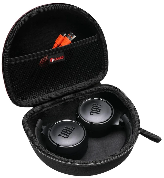Main image of Hard Case for JBL Junior JR 470NC/460NC/320 Kids Headphones, Black for iClever BTH12 HS19 BTH20 BTH22 BTH26/Candy Bila/Acer/JBL/MIDOLA/JoySpark/JLab/ADOOPE/Spiderman/EarFun/ Etc Kids Headphone