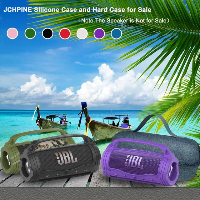 Alt view image 7 of 7 - Silicone Cover and Carrying Case for JBL Flip 7 Portable Speaker Accessories for JBL Flip 7 Silicone Case with Handle and Shoulder Strap, Protective Cases for Flip 7 Speaker (Black)