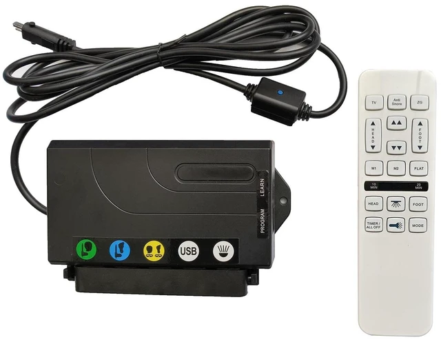 Main image of RICHMAT Wireless HJH55 Remote Control and HJC18 Control Box for Adjustable Bed