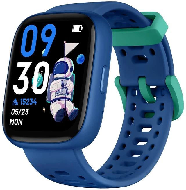 Main image of Kids Smart Watch with Find My, 1.83" Fitness Tracker Watch No Phone Needed Pedometer, Heart Rate, Sleep Monitor, Step Counter, IP68, Puzzle Games for Boys Girls Teens 5-16, Gift, Blue