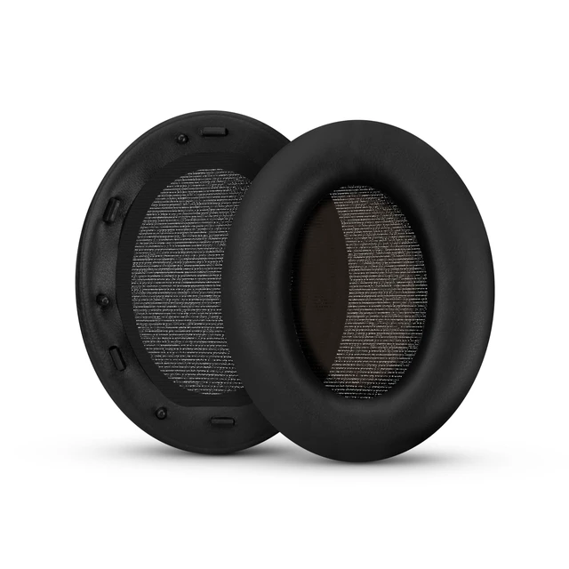 Alt view image 6 of 7 - Replacement Earpads for Sony WH-1000XM3 Headphones - Soft Vegan Leather Cushions for Extra Comfort, Easy & Quick Installation, By (Black)