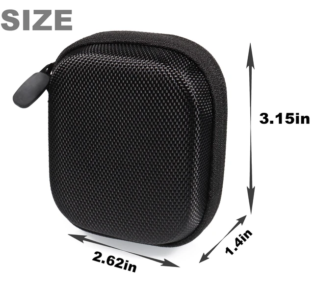 Alt view image 5 of 5 - Case for Aptkdoe Earbuds 75hrs 5.3 Headphone Sport, 2024 Earbuds Stereo Deep Bass Over Ear Bud with Earhooks, ENC Noise Cancelling Mic, IPX7 Waterproof Earphone(Black)