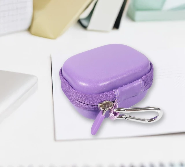 Alt view image 2 of 5 - Case for Aptkdoe Wireless Earbuds 75hrs Bluetooth 5.3 Headphone Sport (Purple)