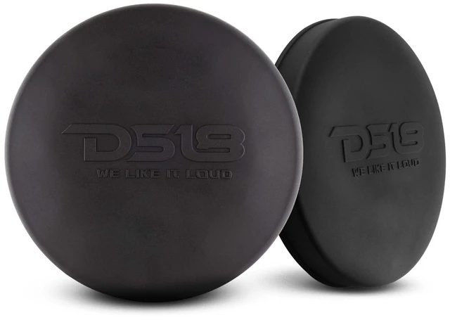 Main image of Hydro CS-8/BK 8" Silicone Marine Speaker Cover - Water, Dust and UV Rays Protection - Compatible with Tower Speakers - Great durability - Special Edition (Pair)