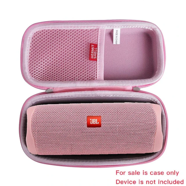 Alt view image 2 of 6 - Hard Travel Case Fits JBL FLIP 5 / JBL FLIP 6 / JBL Flip 7 Waterproof Portable Bluetooth Speaker (Pink)