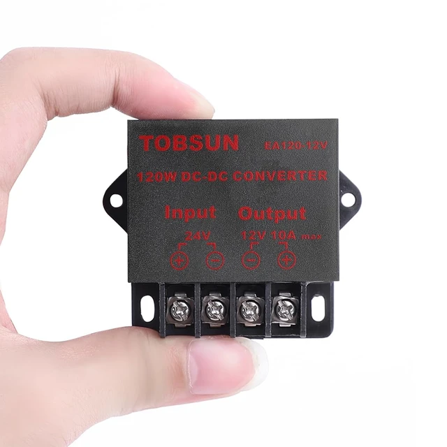Alt view image 3 of 7 - DC-DC Step Down Buck Converter Voltage Regulator Power Supply Transformer 24V to 12V 10A 120W, Waterproof Potting, Over 90% Efficiency, Automotive & LED Display Use
