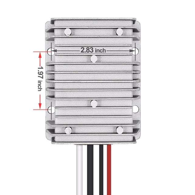 Alt view image 4 of 6 - 36V 48V to 12V 40A 480W Step-Down Transformer DC to DC Buck Converter DIY Power Supply