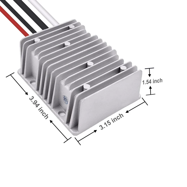 Alt view image 3 of 6 - 36V 48V to 12V 40A 480W Step-Down Transformer DC to DC Buck Converter DIY Power Supply