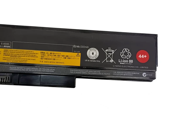 Alt view image 4 of 7 - ThinkPad 44+ Laptop Battery 63Wh Replacement for Lenovo ThinkPad X230 X230i X220 X220i, Compatible with 0A36306 0A36307 0A36305 45N1023 45N1025 45N1027 45N1029 42T4873