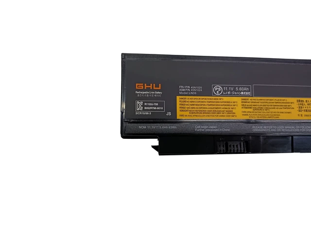 Alt view image 3 of 7 - ThinkPad 44+ Laptop Battery 63Wh Replacement for Lenovo ThinkPad X230 X230i X220 X220i, Compatible with 0A36306 0A36307 0A36305 45N1023 45N1025 45N1027 45N1029 42T4873