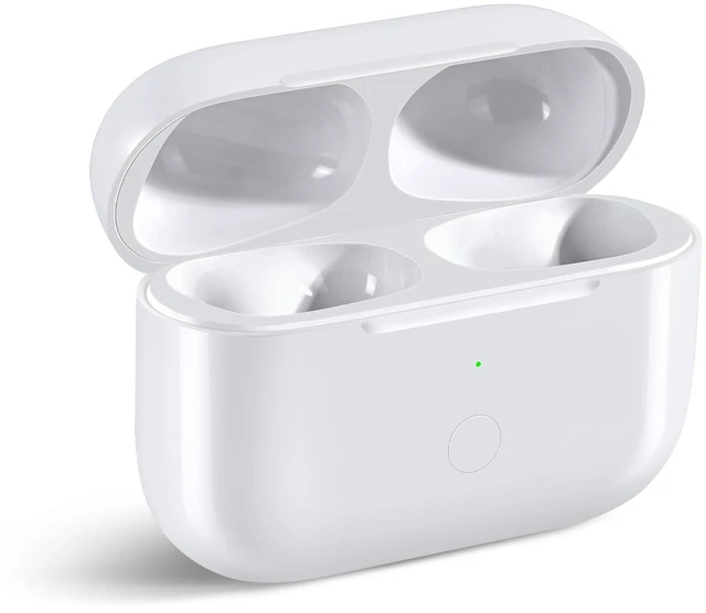 Main image of Wireless Charging Case Replacement Compatible with AirPod Pro 3, Air Pod Pro 3 Charger Case with Bluetooth Pairing Sync Button,USB-C Charging,White