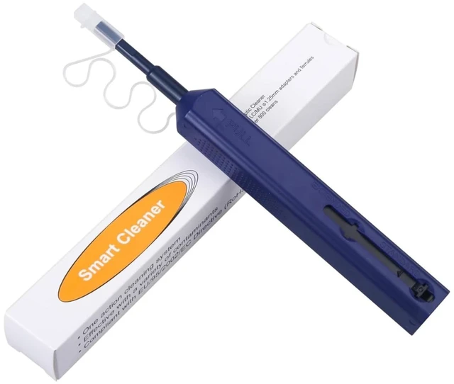 Main image of Fiber Optic Cleaner,Fiber Optic Cleaning Pen 1.25mm Ferrules LC/MU FTTH Connector Cleaning Tools with 800+ Times
