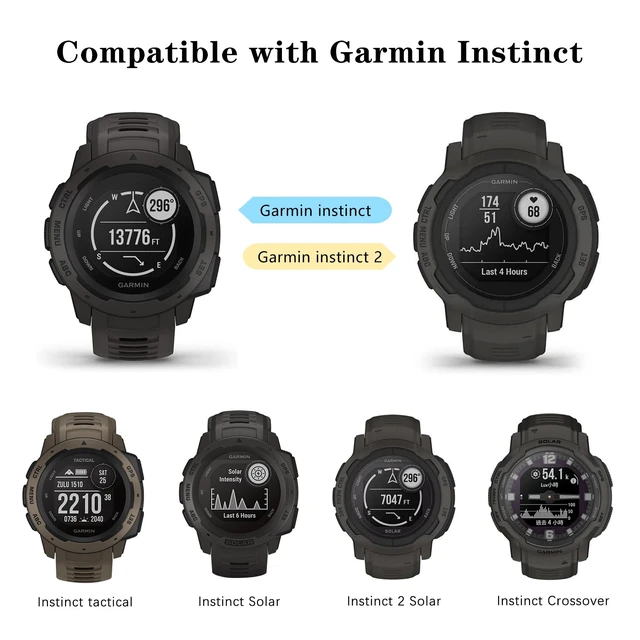 Alt view image 7 of 7 - 22mm Elastic Nylon Band Compatible with Garmin Instinct 1/2/3 45mm Solar,Soft Breathable Sport Replacement Strap for Fenix 8 47mm/Instinct Esports/Tactical(2 pack)