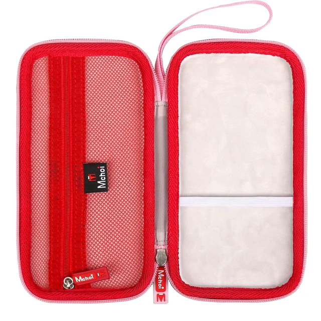 Alt view image 2 of 7 - Hard EVA Case for TI-30XIIS TI-30XS TI-30Xa TI-36X Pro Calculator (Red)