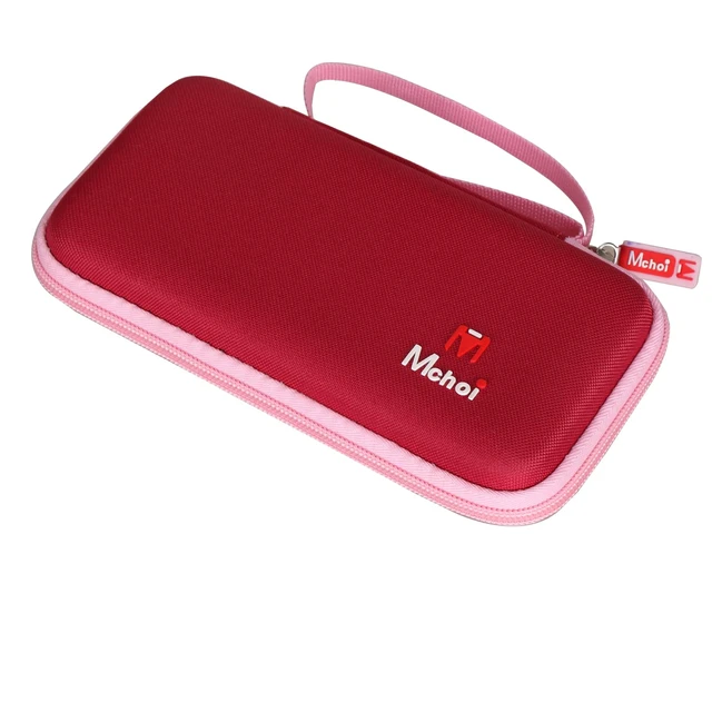 Alt view image 6 of 7 - Hard EVA Case for TI-30XIIS TI-30XS TI-30Xa TI-36X Pro Calculator (Red)