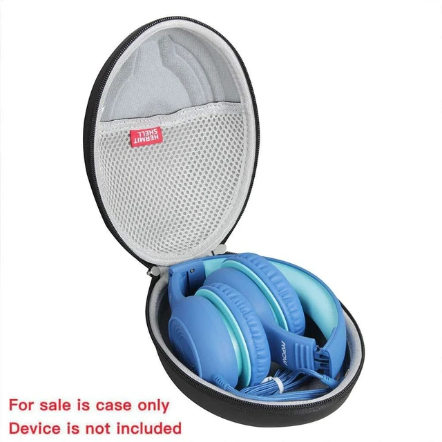 Alt view image 2 of 6 - Hard Travel Case for MIDOLA Kids Headphones Bluetooth 5.4 Wireless Over-Ear Foldable Headset (Only Case) (Black)