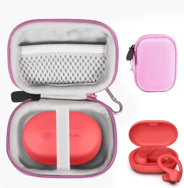Main image of Case for JLab Go Air Sport, Air Sport+, JLab Go, JBuds ANC 4, Epic ANC 3 (Pink)