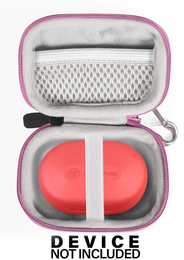 Alt view image 3 of 5 - Case for JLab Go Air Sport, Air Sport+, JLab Go, JBuds ANC 4, Epic ANC 3 (Pink)