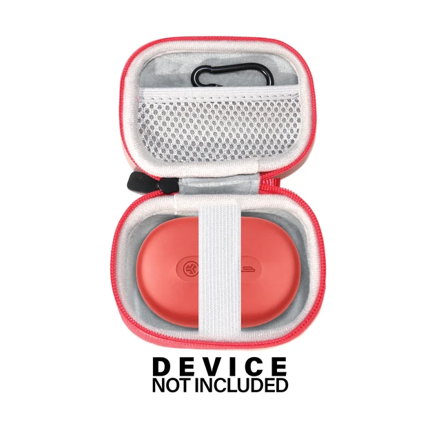 Alt view image 3 of 5 - Case for JLab Go/JLab Go Sport+/ Air Sport, Air Sport+, JBuds ANC 4, Epic ANC 3 (Coral)