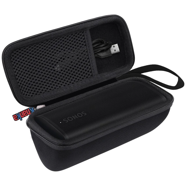 Alt view image 2 of 7 - Hard Travel Case Replacement for Sonos Roam 2 / Sonos Roam Portable Smart Bluetooth Speaker