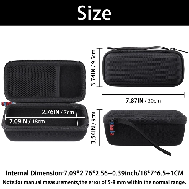 Alt view image 4 of 7 - Hard Travel Case Replacement for Sonos Roam 2 / Sonos Roam Portable Smart Bluetooth Speaker