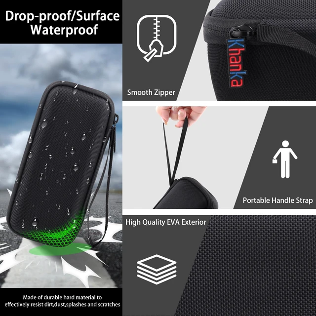 Alt view image 5 of 7 - Hard Travel Case Replacement for Sonos Roam 2 / Sonos Roam Portable Smart Bluetooth Speaker