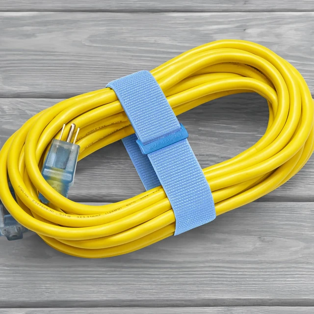 Alt view image 4 of 6 - Cinch Straps - 18" (6-Pack) Pacific Extension Cord Storage Organizer and Cable Ties for Organizing Tools and Appliances