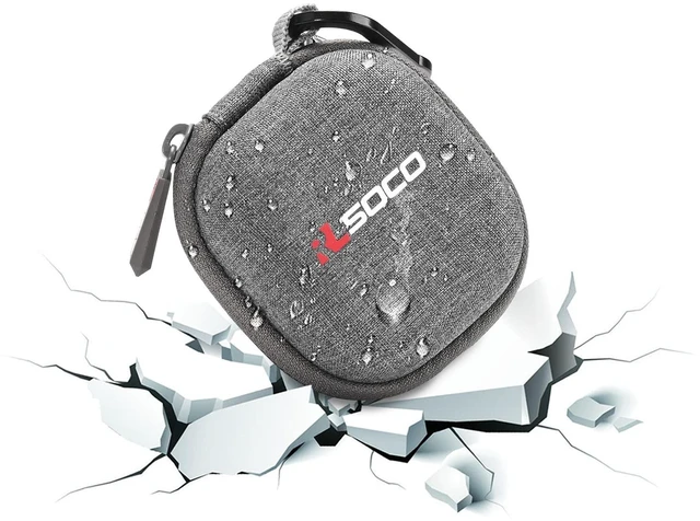 Alt view image 5 of 7 - Carrying Case for Bose QuietComfort Ultra (2nd Gen)/QuietComfort Earbuds II/QuietComfort Ultra Wireless Noise Cancelling Earbuds - Grey (Case Only)