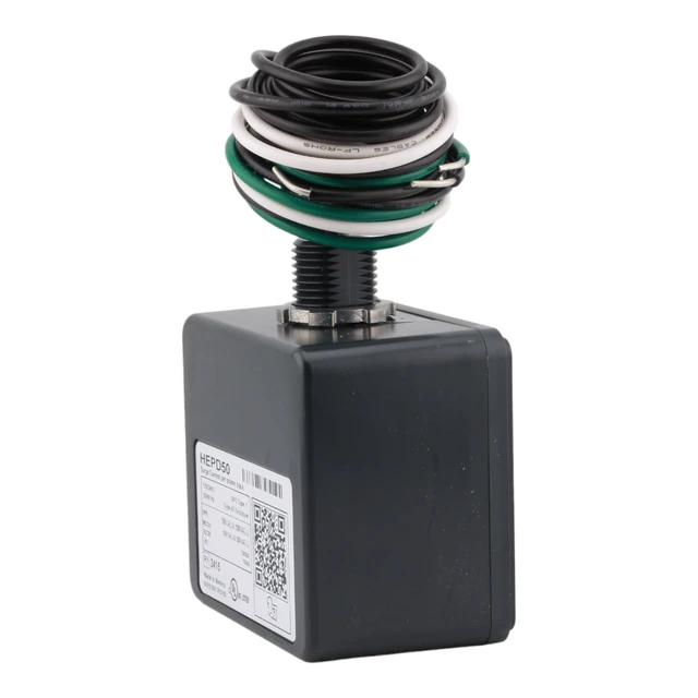 Alt view image 6 of 7 - HEPD50 Surge protection device, HEPD, 50kA, 120/240 V, 1 phase, 3 wire, SPD type 1, UL Listed