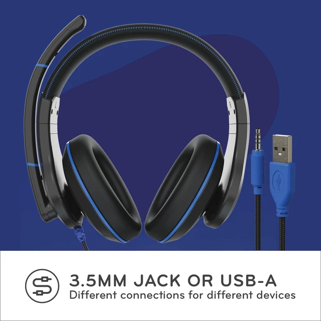 Alt view image 6 of 6 - TWT Audio Ergo TW220 Premium Over-Ear Headset - USB-A Connection 2nd Gen Built in Noise Reducing Microphone, For Classrooms, School, Students, & Teachers, Universal Device Compatibility