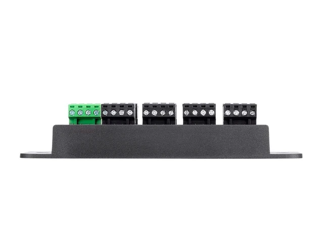Alt view image 5 of 6 - 8 Zone Single Input Speaker Distribution Hub, Connect Up to 8 Pairs of Speakers to A Single Amplifier or Receiver, Black (138161)