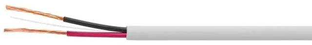 Alt view image 2 of 4 - Speaker Wire - CL3 in-Wall Rated, 2-Conductor, Color Coded, 18AWG, 250 Feet, White