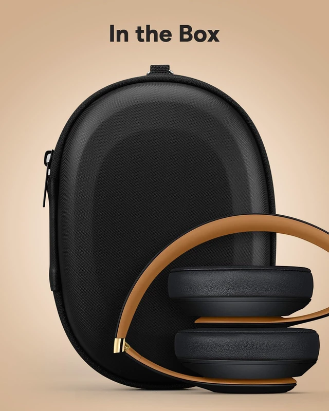 Alt view image 5 of 7 - Case for Beats Studio Pro/Solo 4/Solo 3/Studio3 On-Ear Headphones Portable Travel Hard Shell Storage Bag