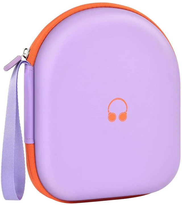 Main image of Headphone Case for JBL Tune 510BT/520BT and Sony WH-CH520-Purple Also Compatible with JBL Tune 500/660 and Live 460NC/670NC; PU Shell and Velvet Lining Cushion Gear, Case Only