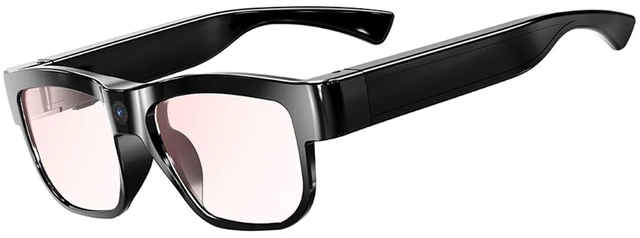 Main image of Camera Glasses Smart Glasses with Camera Outdoor Video Recording Wearable Black Glasses for Men Women adpot USB Port for Driving Riding Training Hiking