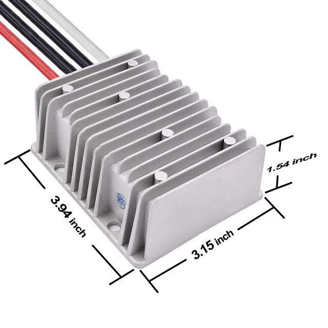 Alt view image 3 of 6 - DC to DC High Efficiency Voltage Converter 36V / 48V to 12V 30A 360W Buck Converter DIY Power Supply Step-Down Transformer