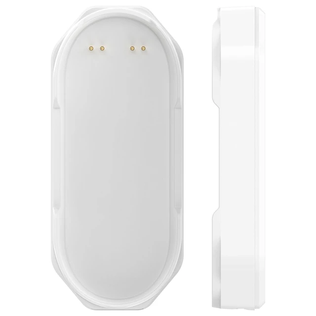 Alt view image 7 of 7 - 2Pack Charging Base for PLAUD Note Pin Charger, Magnetic Charging Stand USB C Charging Base for PLAUD NotePin Voice Recorder (White&White)