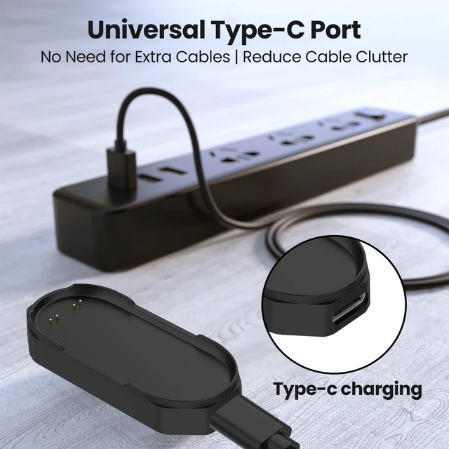 Alt view image 4 of 7 - 2Pack Charging Base for PLAUD Note Pin Charger, Magnetic Charging Stand Charging Base for PLAUD NotePin Voice Recorder (Black&White)