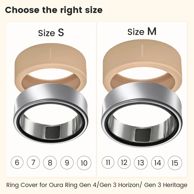 Alt view image 2 of 6 - 15 Pack Cover Compatible with RingConn Gen 3/2/2 Air, Oura Ring Gen 4/3 Charging Directly with Protector, Anti-Scratch Elastic Thin Silicone Case