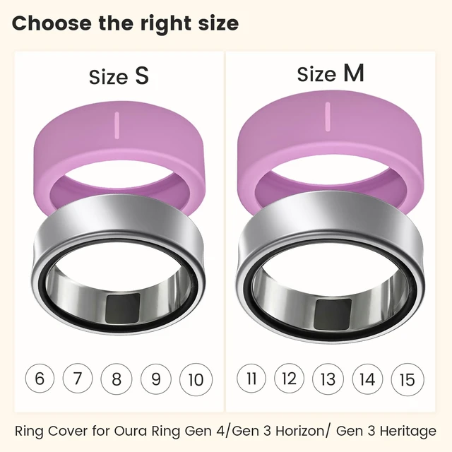 Alt view image 2 of 6 - 15 Pack Cover Compatible with RingConn Gen 3/2/2 Air, Oura Ring Gen 4/3 Charging Directly with Protector, Anti-Scratch Elastic Thin Silicone Case