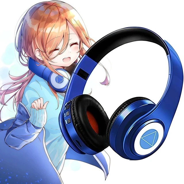 Main image of Nakano Miku Bluetooth Headphones,Miku Headphones,The Quintessential Quintuplets Manga Cartoon Cosplay Props,Folding Hi-Fi Stereo Headphone for Cosplay,Family Leisure, Party, Travel