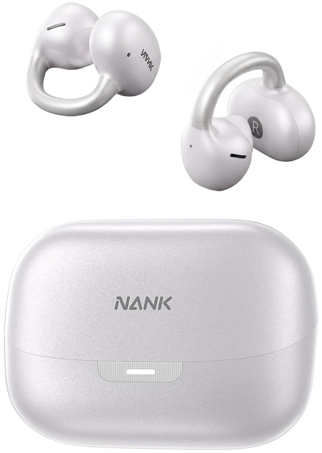 Main image of Open Ear, Clip On Earbuds Clip Super2, Bluetooth 6.0, 30H Playtime Clip-on Headphones, Dual Device Connection, Touch Control, Type-C Charging, Secure Comfort for Running, Workout & Daily Use