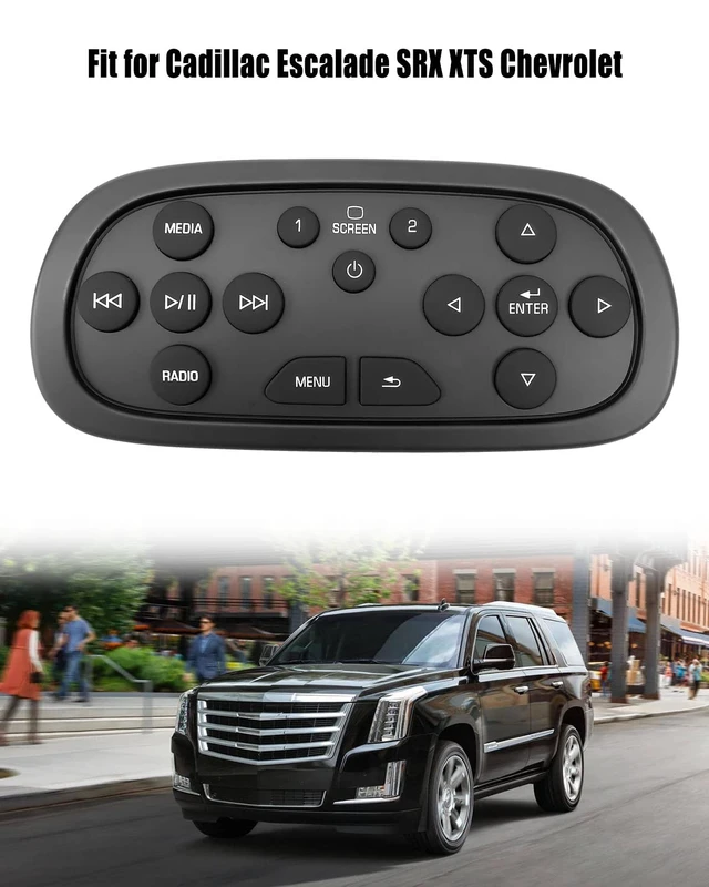 Alt view image 6 of 6 - DVD Remote Control 84012998 Fit for Chevy GMC Cadillac 2015-2020 Fit for Listed Chevrolet GMC Cadillac Vehicles 2015-2020 Replace 84012998 20984767