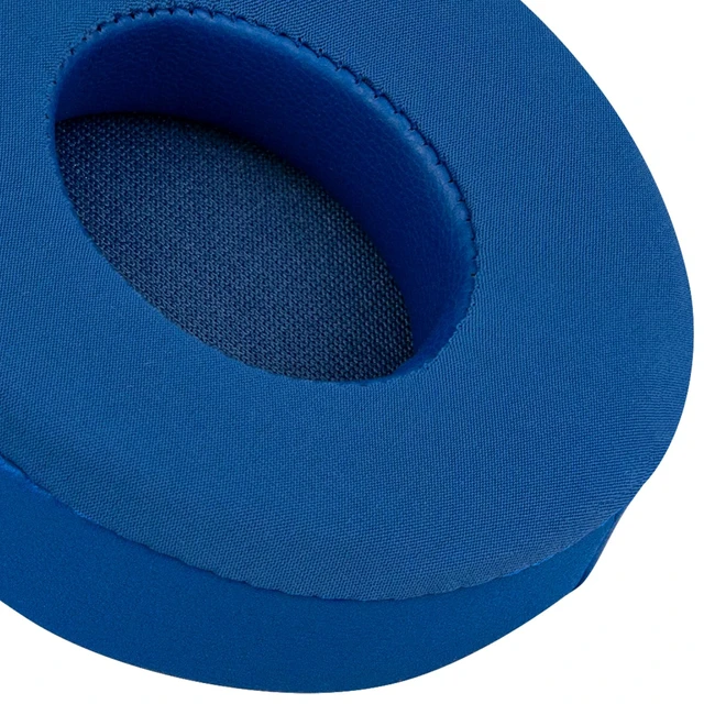 Alt view image 5 of 7 - Cooling Gel Earpads Replacement for Beats Solo 2 & Solo 3 Wireless On-Ear Headphones, Ear Pads Cushions with High-Density Noise Isolation Foam, Added Thickness - Blue