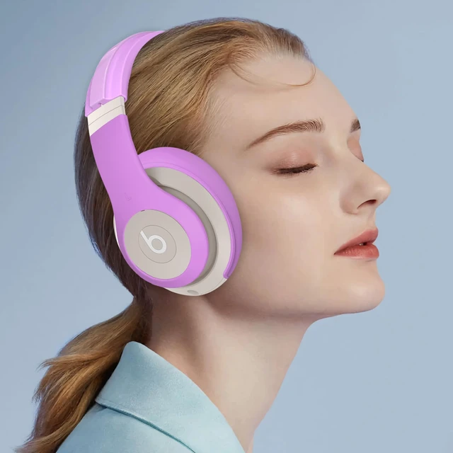 Alt view image 7 of 7 - Silicone Case for Beats Studio Pro - 3 in 1 Anti-Scratch Ear Pad, Headband & Shell Cover - Soft Silicone Skin Protector (Purple)