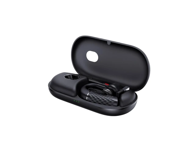 Alt view image 3 of 6 - Bluetooth Headset BH71 Pro USB-C/A, Teams&Zoom Certified, 4 Noise Cancelling Microphone, Fit for Computer Laptops Cellphone, Wireless Earpiece for Business Office Work