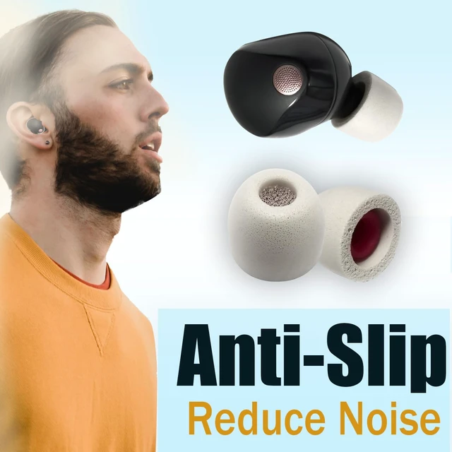 Alt view image 5 of 6 - Memory Foam Replacement Earbuds Tips for Sony WF-1000XM5 with Filter Screen 3 Pairs Extra Small Sport Anti-slip XS Earbuds Accessories for Sony Earbuds, Noise Isolating & Comfort Fit, Gray