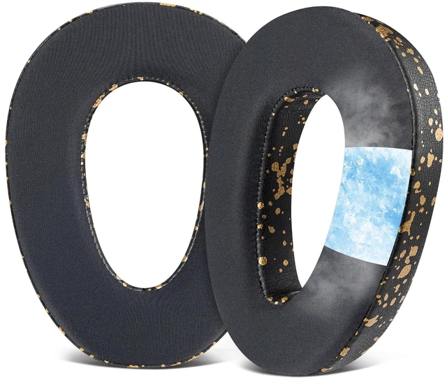 Main image of Cooling-Gel Earpads Replacement for Sennheiser PXC480, PXC550, PXC 550-II, MB660 UC, MB 660 MC, Ear Pads Cushions for EPOS Adapt 660, with Noise Isolation Memory Foam - Black Gold